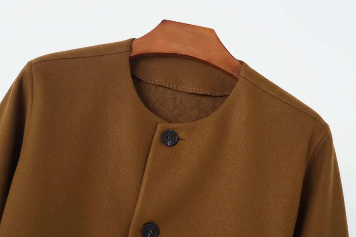 Men’s Collarless Jacket