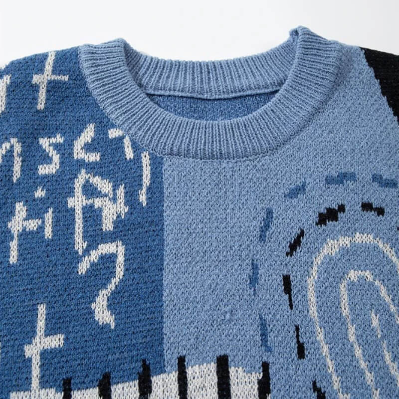 Men's Dinosaur Graphic Sweater