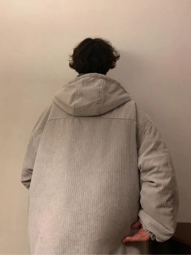 Men’s Faux-Fur-Lined Puffer Jacket