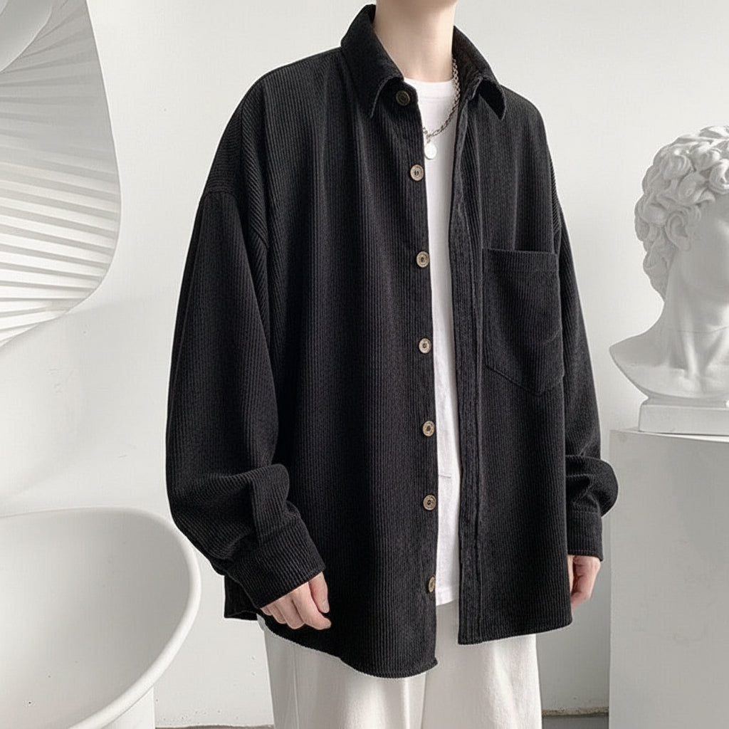 Men’s Oversized Corduroy Overshirt