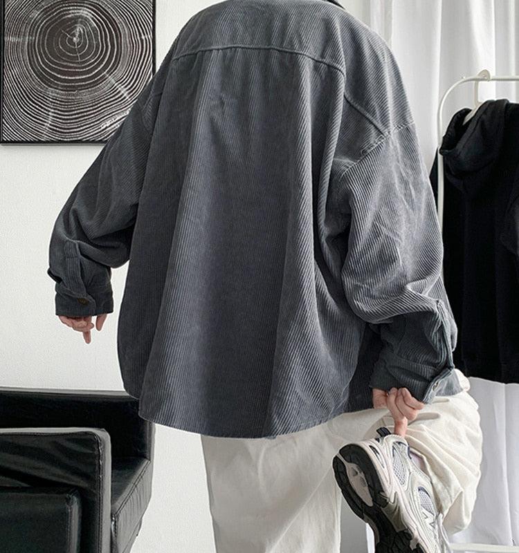 Men’s Oversized Corduroy Overshirt