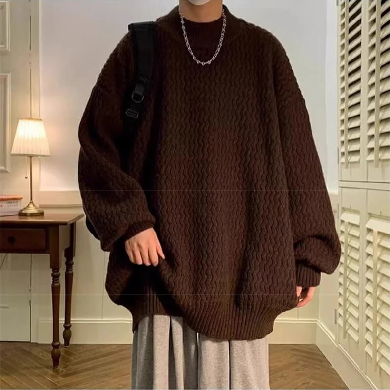 Men’s Oversized Knit Sweater