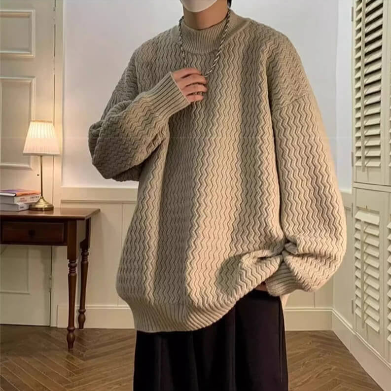 Men’s Oversized Knit Sweater