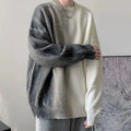 Men’s Oversized Sweater with Gradient Design