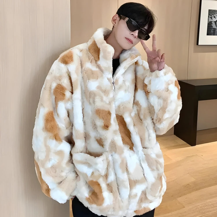 Men's Oversized Teddy Jacket