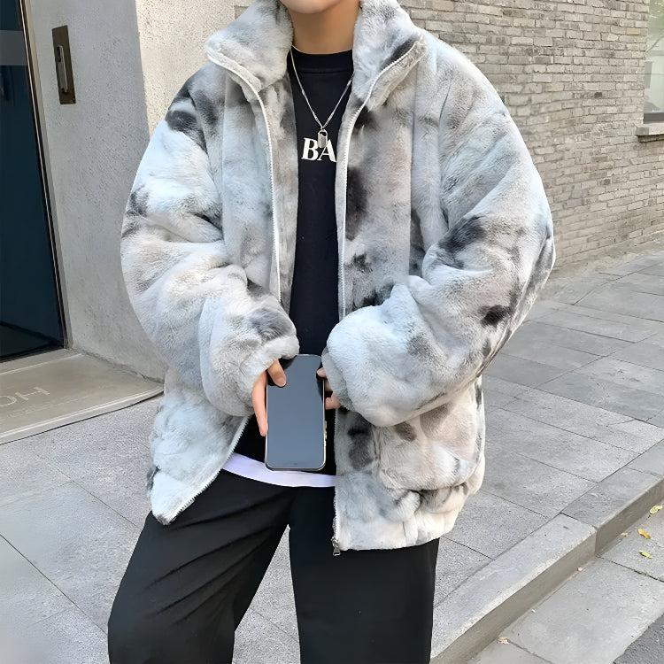 Men's Oversized Teddy Jacket