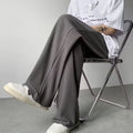 Men’s Pleated Pants Straight-Leg