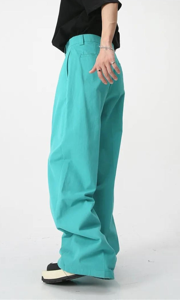 Men’s Soft Boy Baggy Pants Wide Leg
