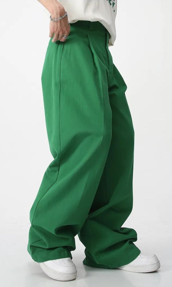 Men’s Soft Boy Baggy Pants Wide Leg