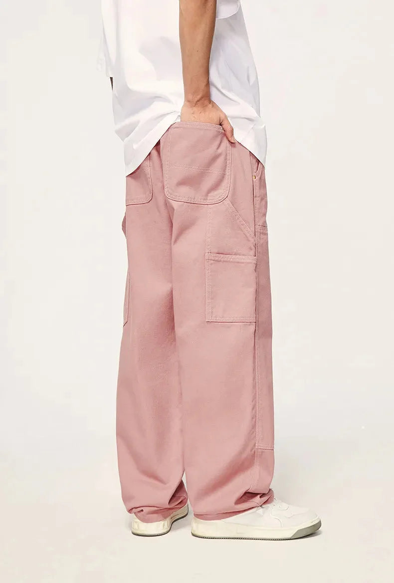 Men’s Straight-Leg Streetwear Pants