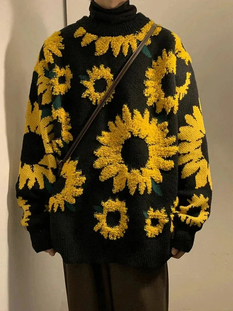 Men’s Sunflower Knit Sweater