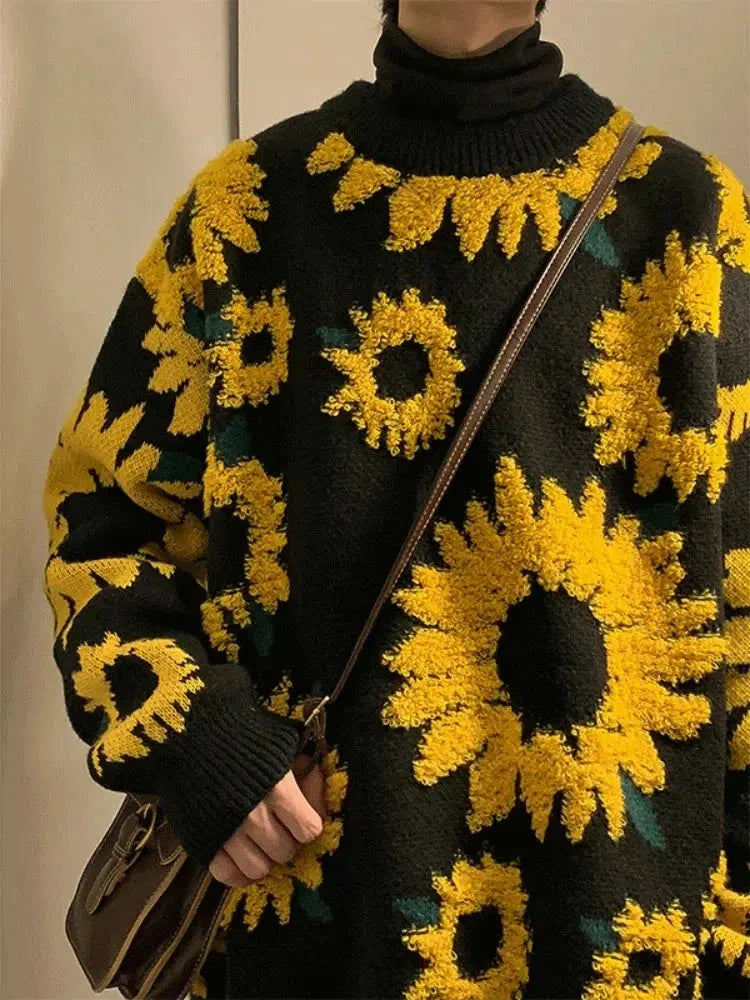 Men’s Sunflower Knit Sweater