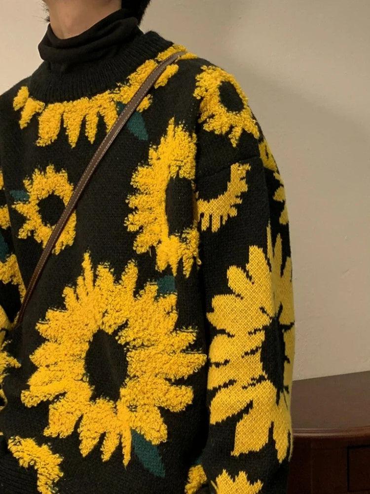 Men’s Sunflower Knit Sweater