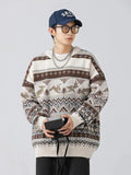 Men’s Vintage Patterned Sweater