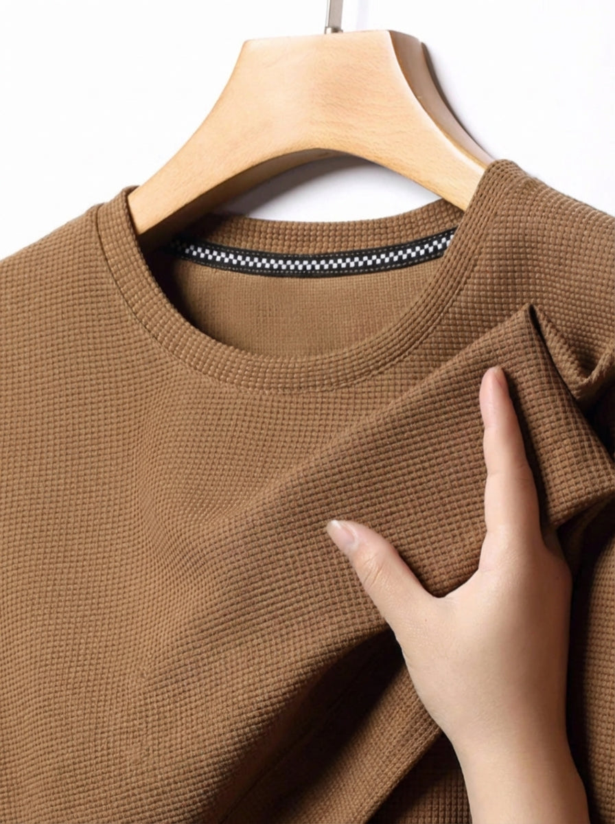 Nathan | Men's Crew Neck Short Sleeve Knit Shirt