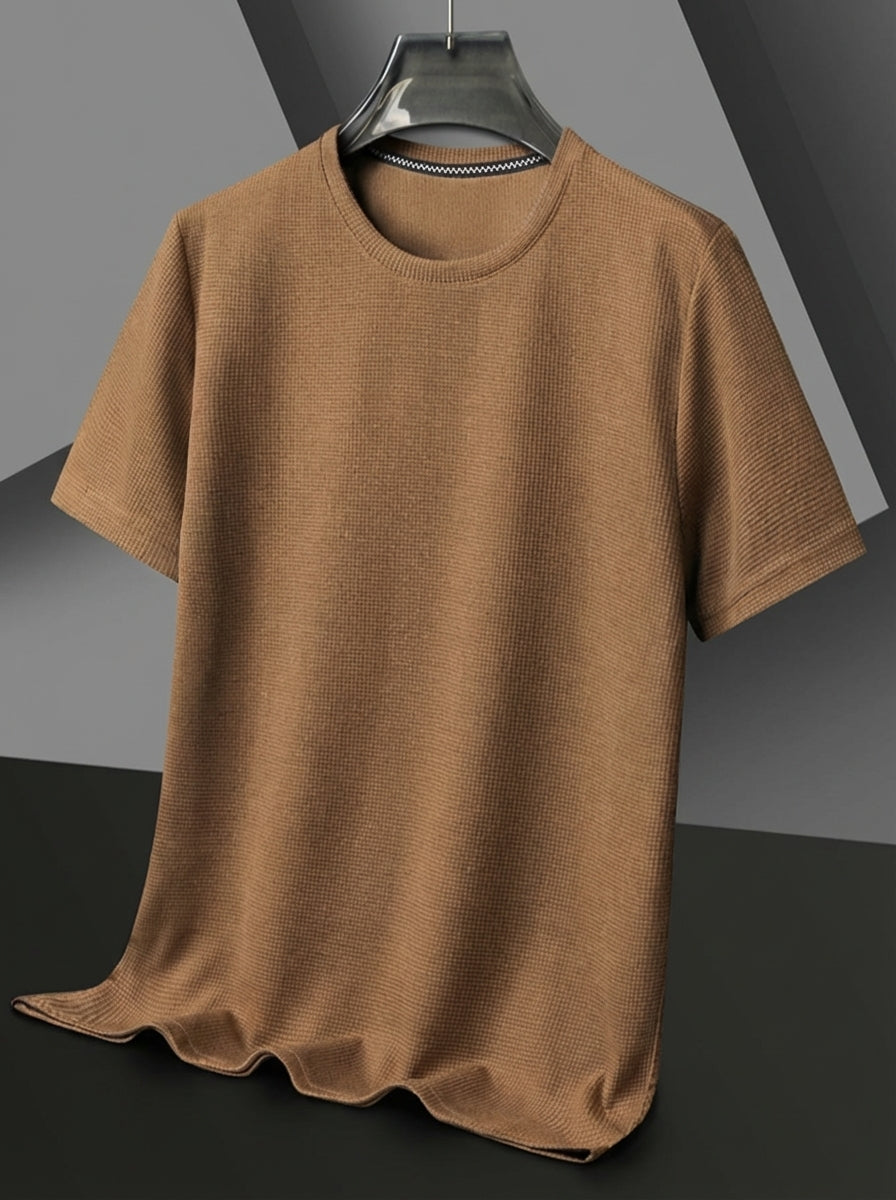 Nathan | Men's Crew Neck Short Sleeve Knit Shirt