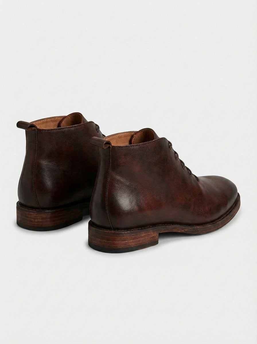 Paul | Men’s Plain Toe Lace Up Chukka Boots