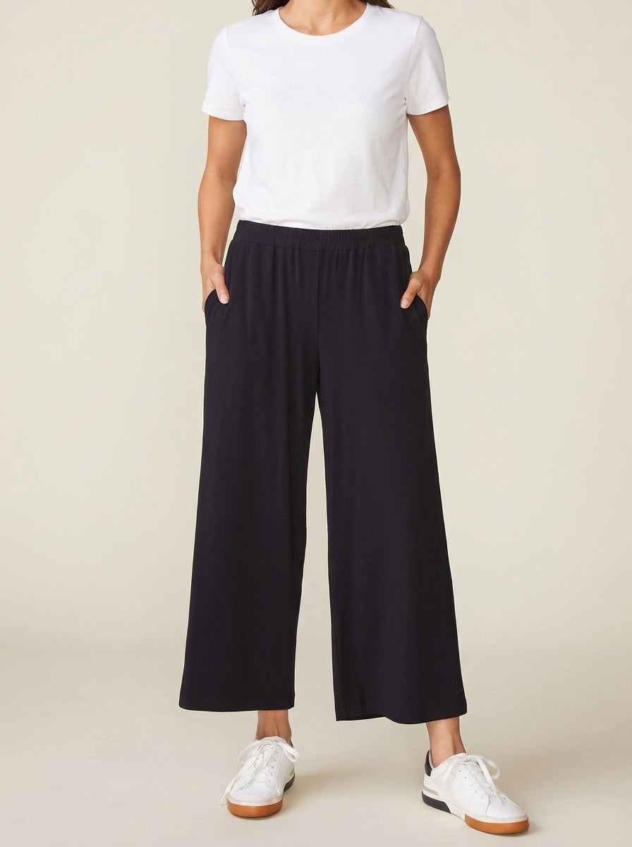 Rebecca | Women’s Cropped Wide Leg Summer Pants