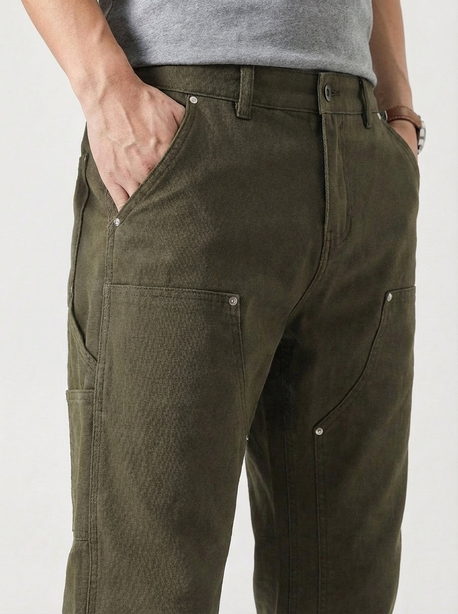 Roger | Men’s Cargo Utility Work Pants With Multi Pockets
