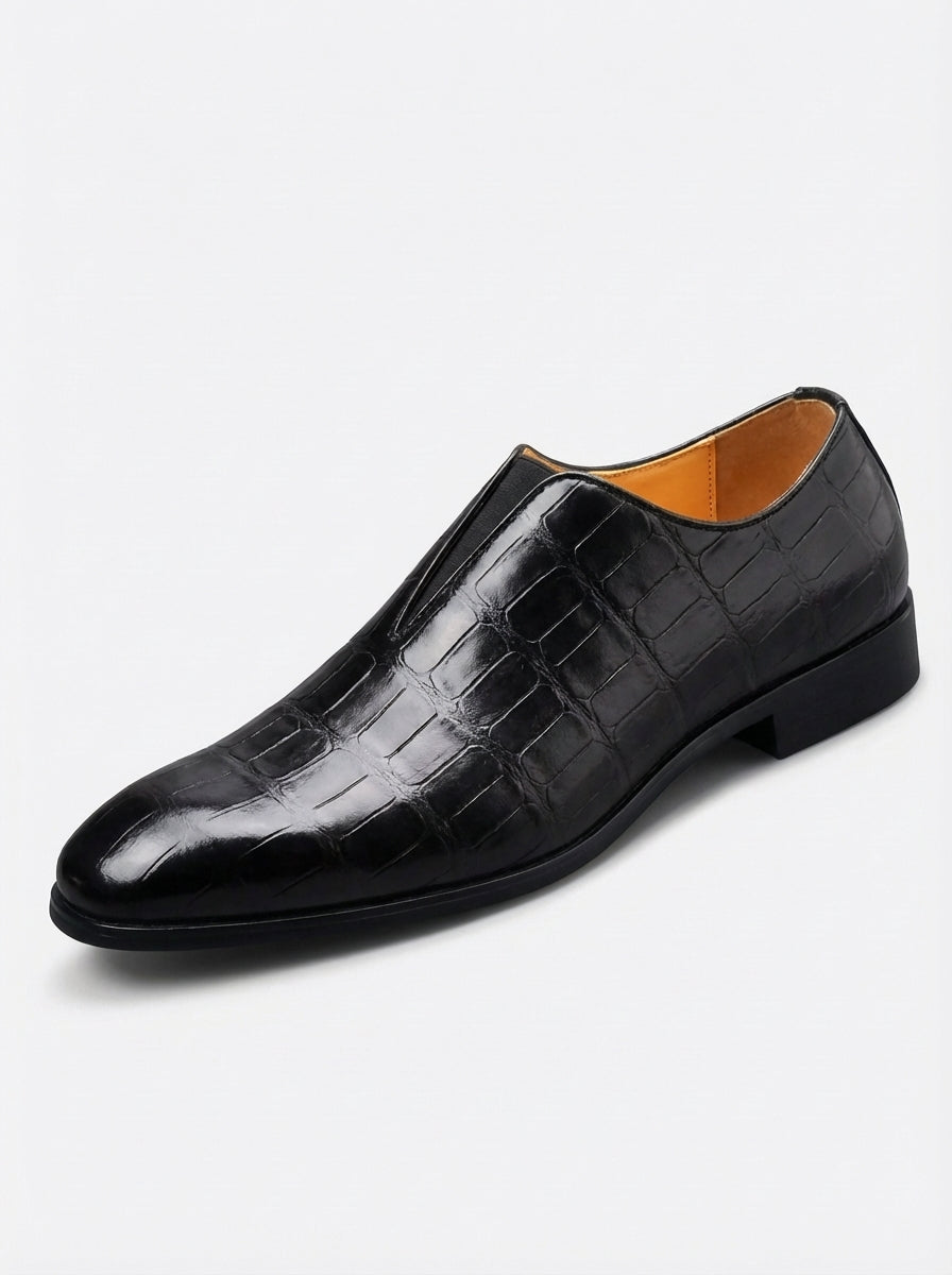 Ruth | Men's Pointed Toe Slip On Wedding Shoes