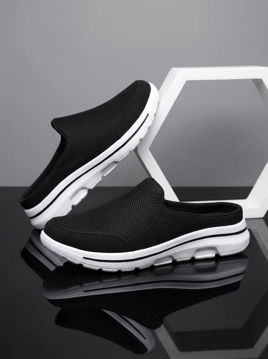 Sean | Men's Summer Slip On Open Back Sneaker Mules