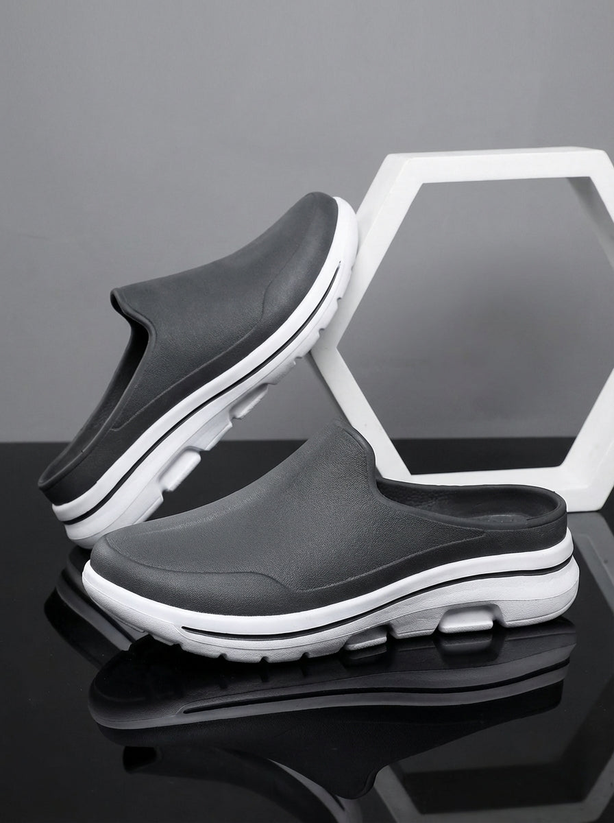 Sean | Men's Summer Slip On Open Back Sneaker Mules