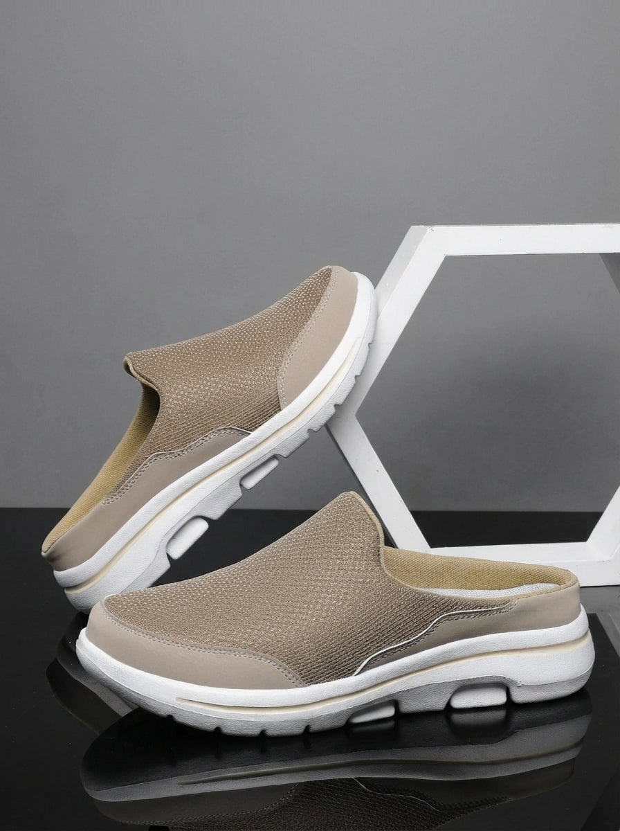 Sean | Men's Summer Slip On Open Back Sneaker Mules