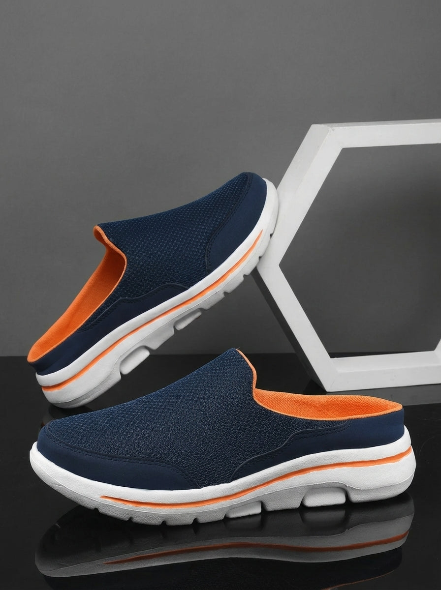 Sean | Men's Summer Slip On Open Back Sneaker Mules