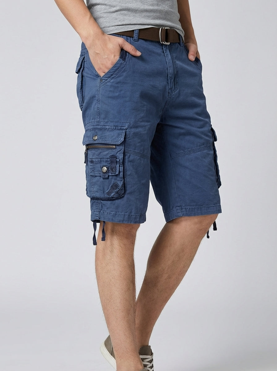 Vincent | Men's Multi Pocket Cargo Shorts