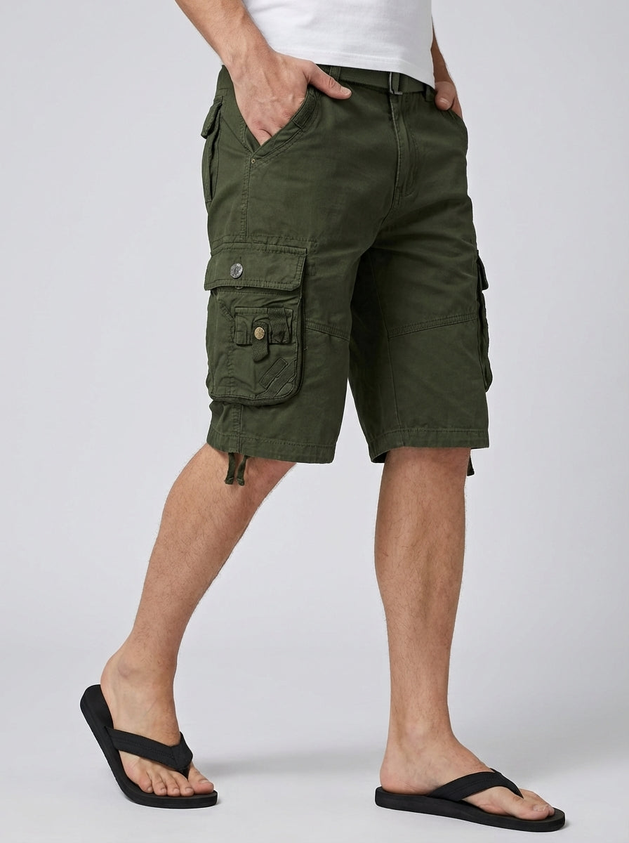 Vincent | Men's Multi Pocket Cargo Shorts