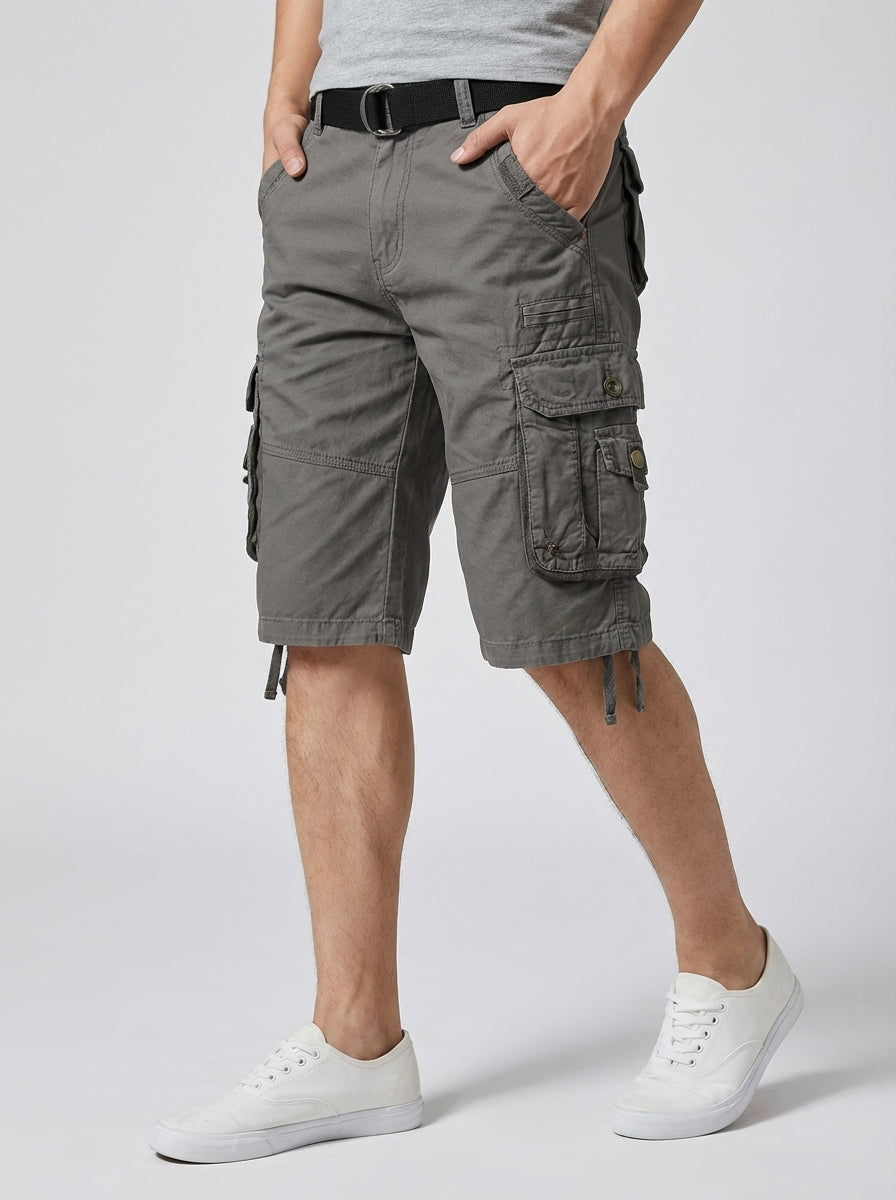 Vincent | Men's Multi Pocket Cargo Shorts