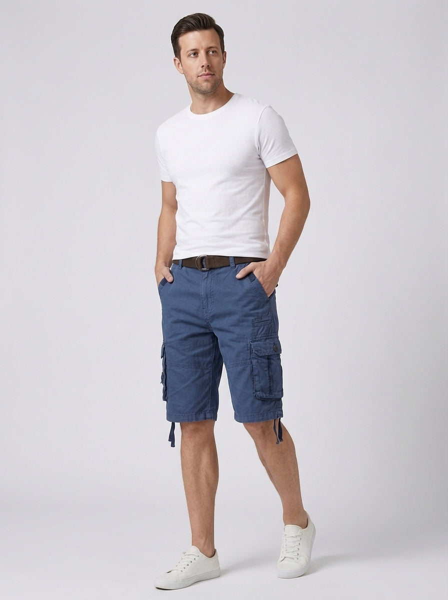 Vincent | Men's Multi Pocket Cargo Shorts