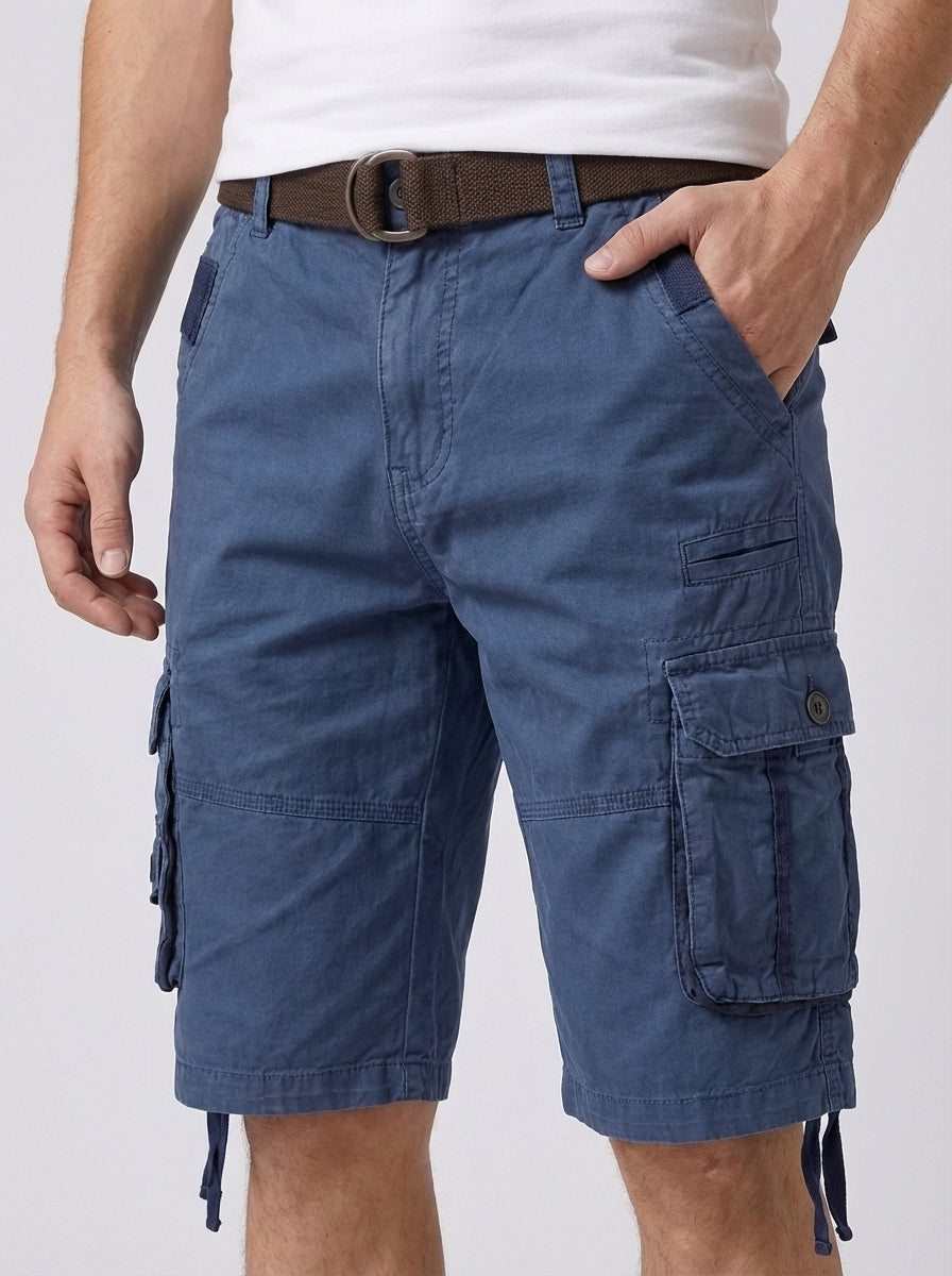 Vincent | Men's Multi Pocket Cargo Shorts