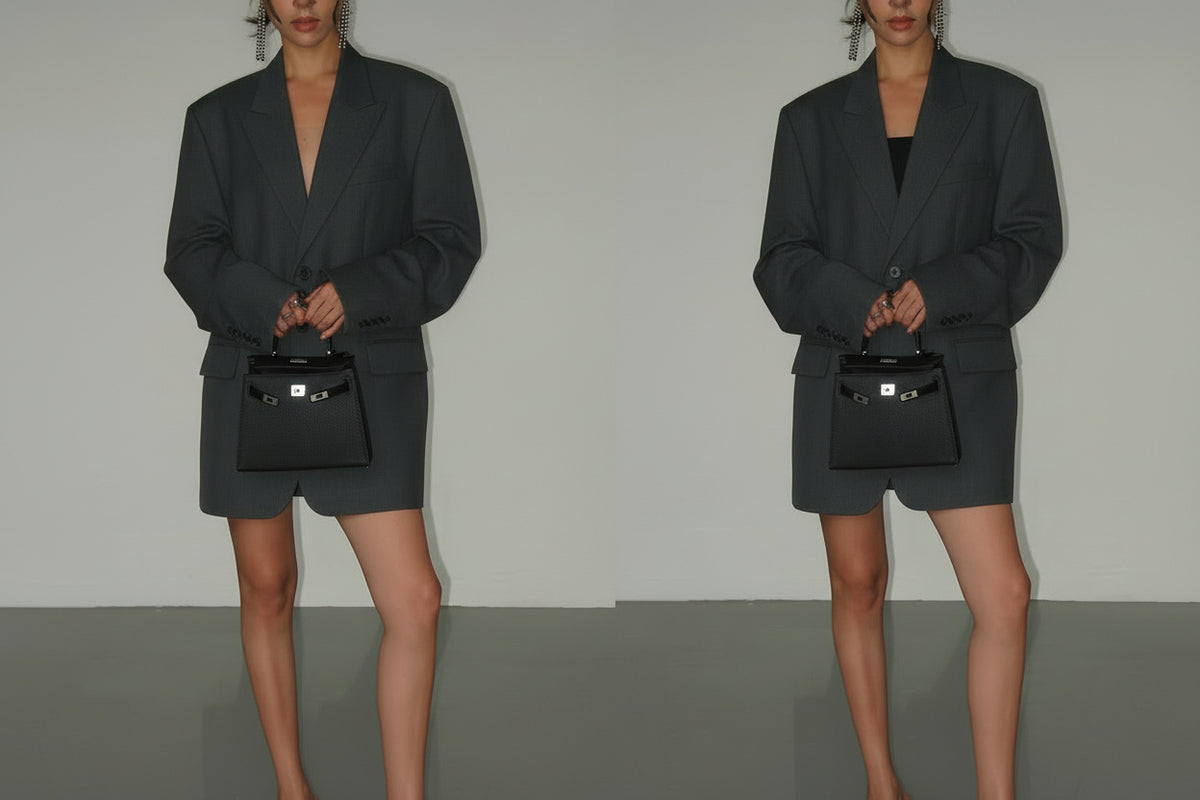 Women’s Blazer Casual Woven Design