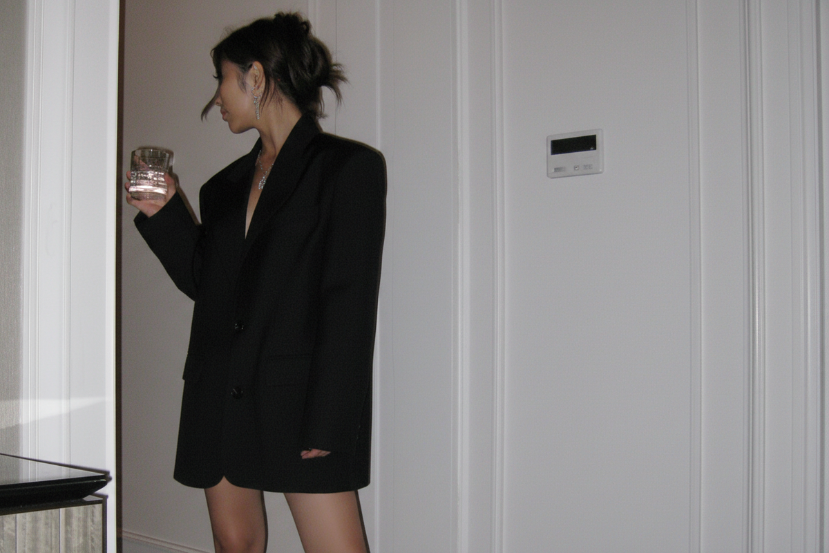 Women’s Blazer Casual Woven Design