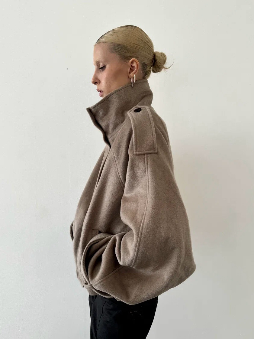 Women's Casual Jacket with Lapel Collar