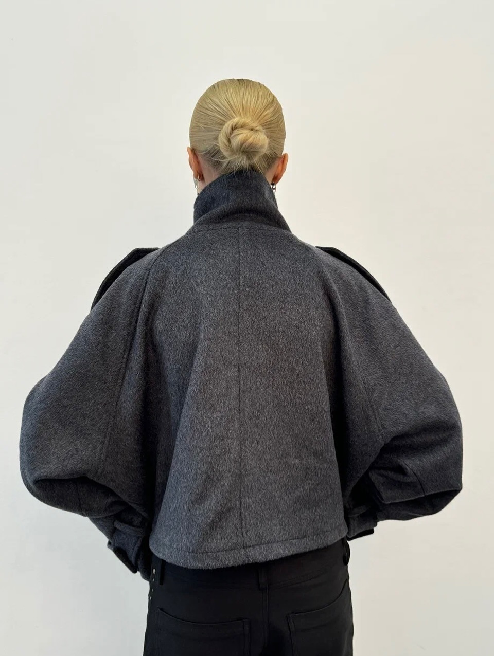 Women's Casual Jacket with Lapel Collar