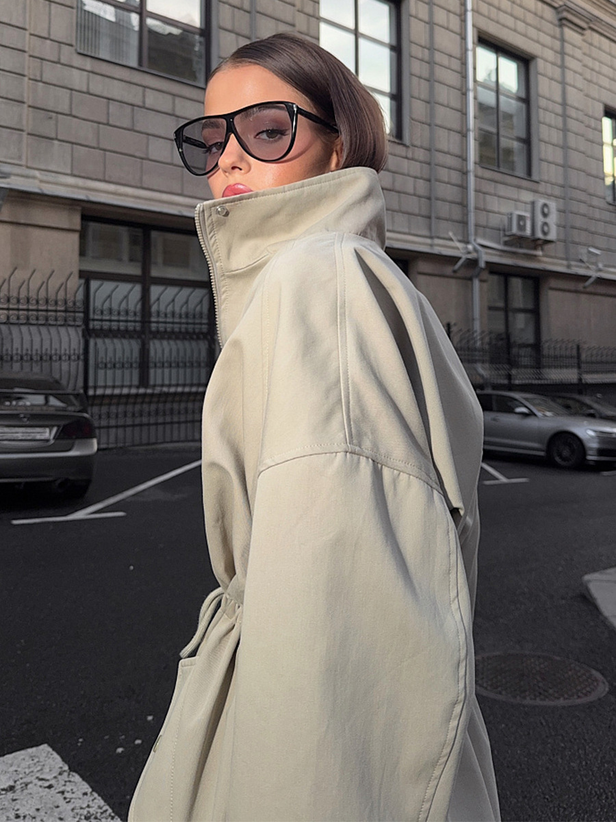 Women's Classic Cotton Trench Coat
