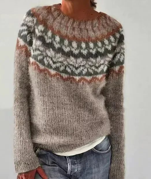 Women's Colorful Sweater with Soft Fabric