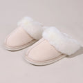 Women's Faux Fur Slippers with Cotton Lining