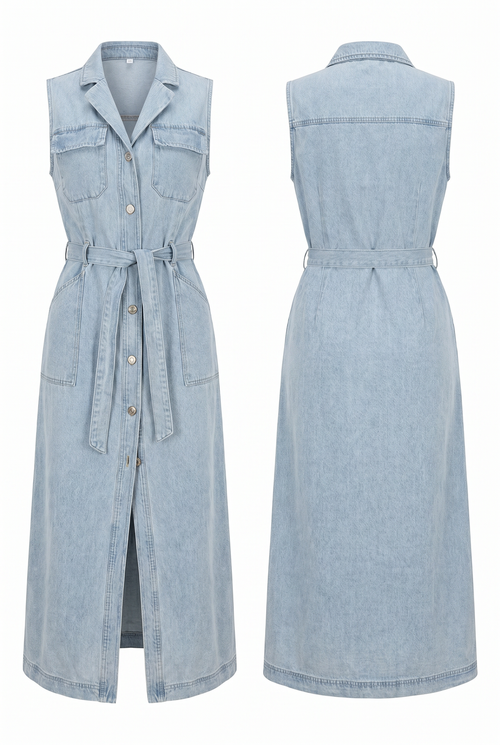 Women’s Lightweight Crinkle Maxi Dress