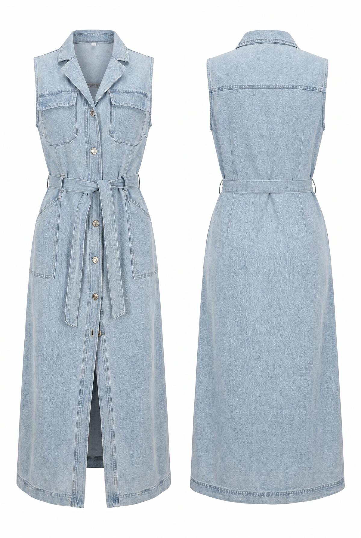 Women’s Lightweight Crinkle Maxi Dress