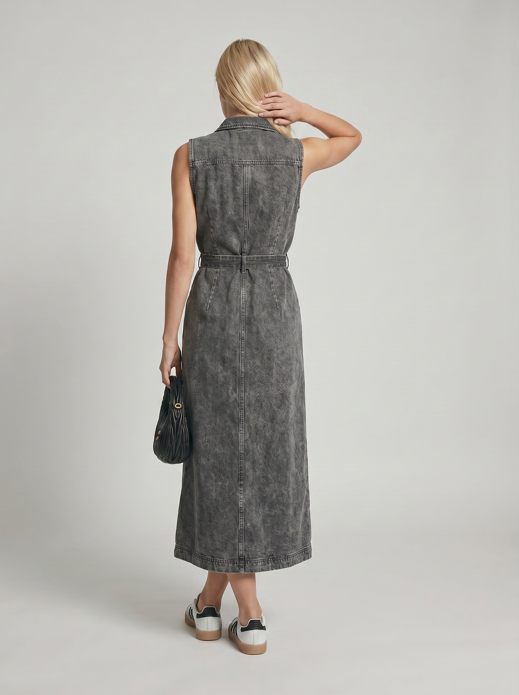Women’s Lightweight Crinkle Maxi Dress