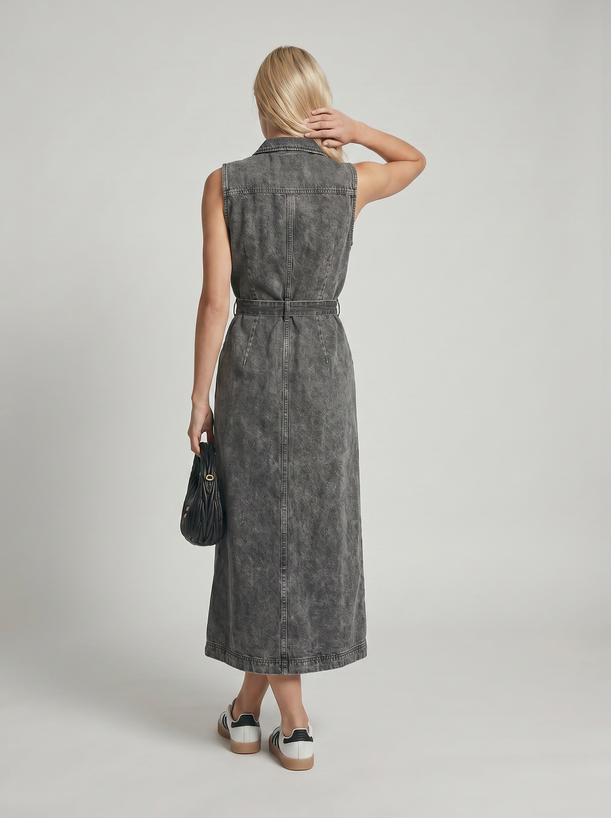 Women’s Lightweight Crinkle Maxi Dress