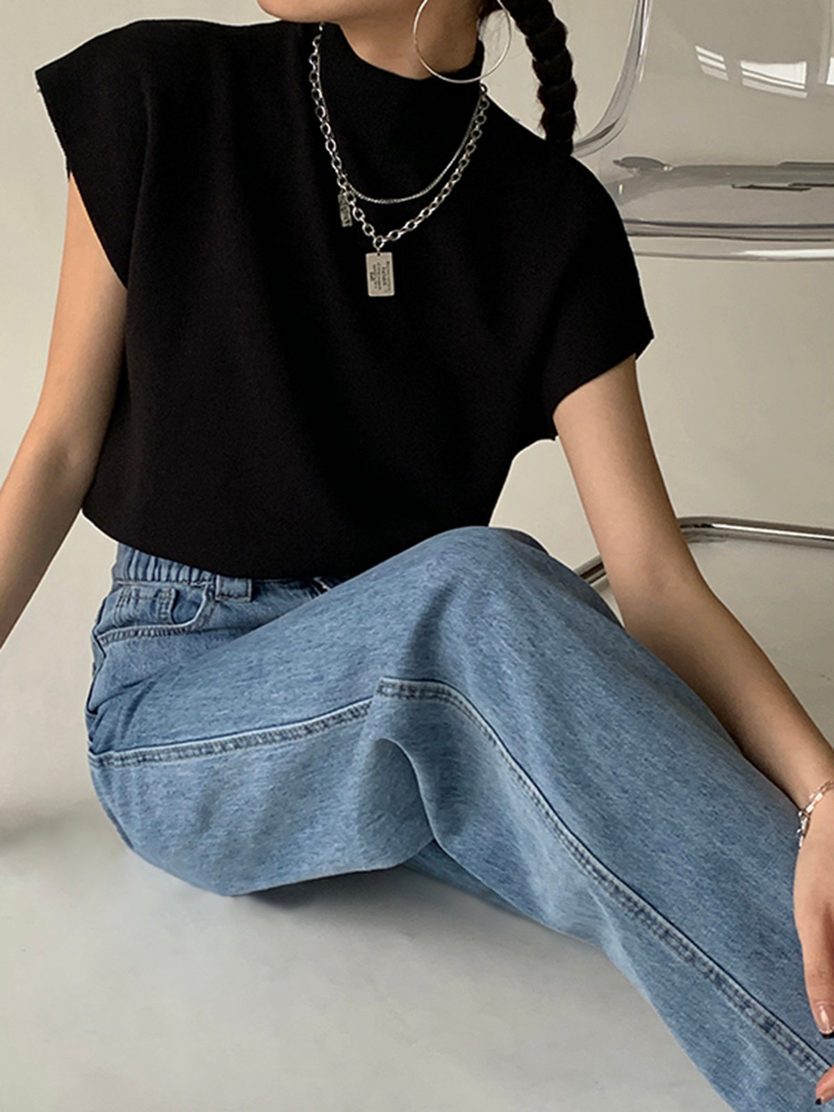 Women’s Plain Sweater Vest