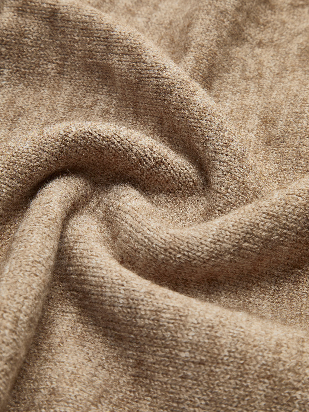Women's Plain Turtleneck Knit Trousers Set