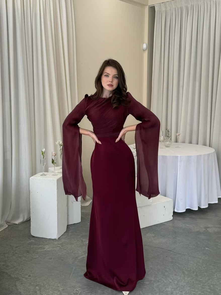 Women’s Pleated Maxi Dress