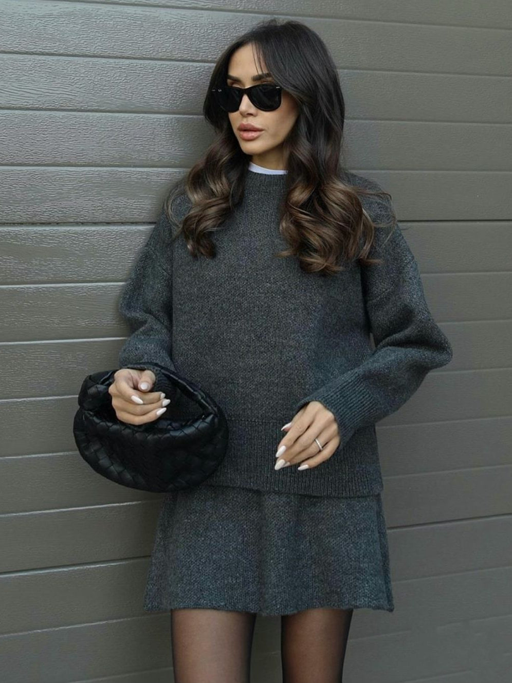 Women’s Pleated Skirt Set