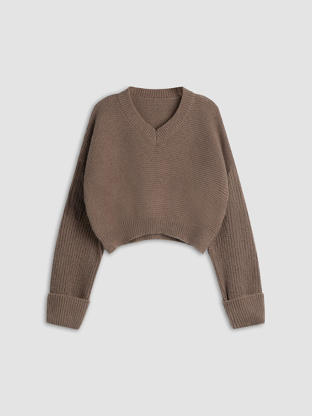 Women’s V-Neck Knit Sweater