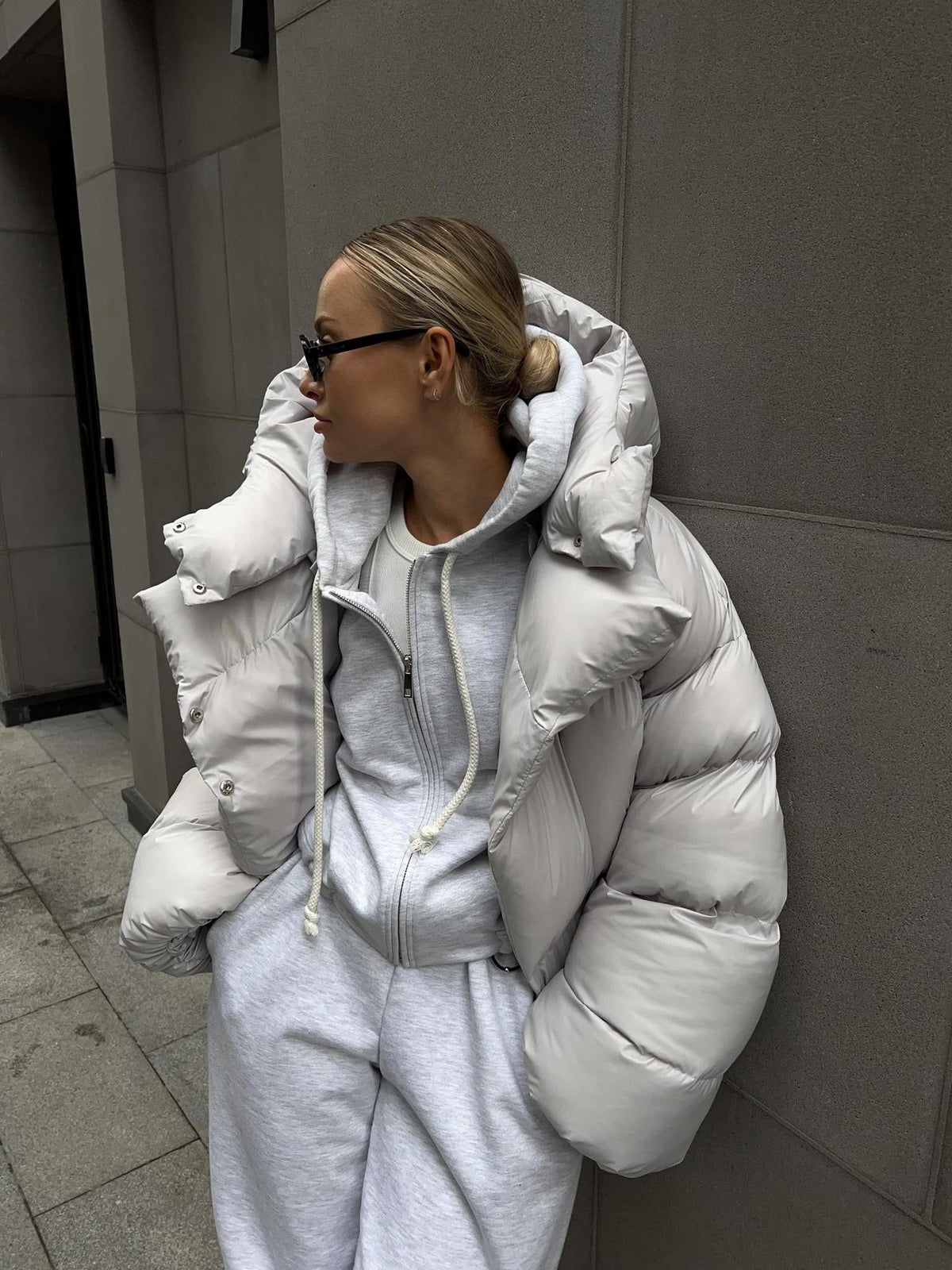 Women's Warm Oversized Puffer Jacket